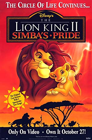 The Lion King 2 Simbas Pride